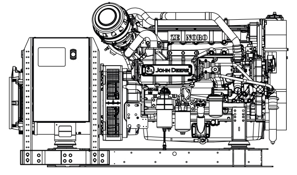 Commercial Marine Generator | ZAJDMG1185HEOU