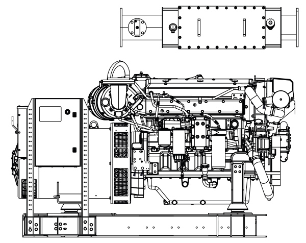 Commercial Marine Generator | ZAJDMG3005HEOU