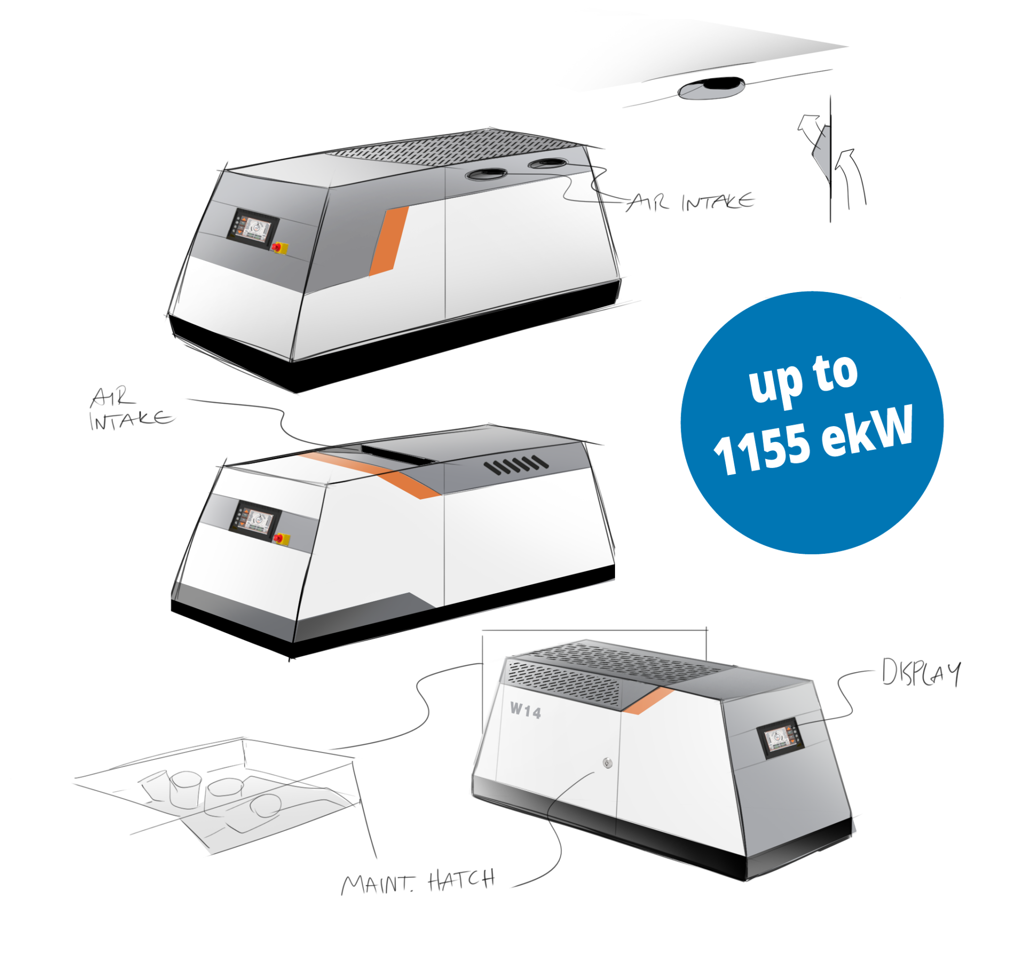 Zenoro Premium Generator for diesel electric solutions, Wärtsilä W14